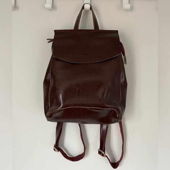 Artisan Handmade Oil Waxed Leather Backpack - Picture 1 of 6